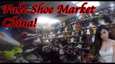 fake market china soleless shoes without|guangzhou china fake market.